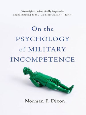 cover image of On the Psychology of Military Incompetence